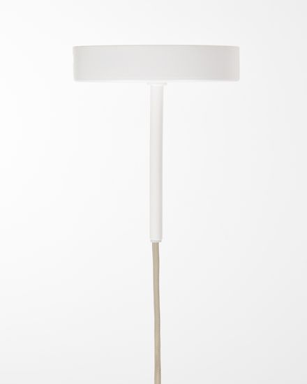 Основание металлического светильника Fluvia белого цвета, 150 см