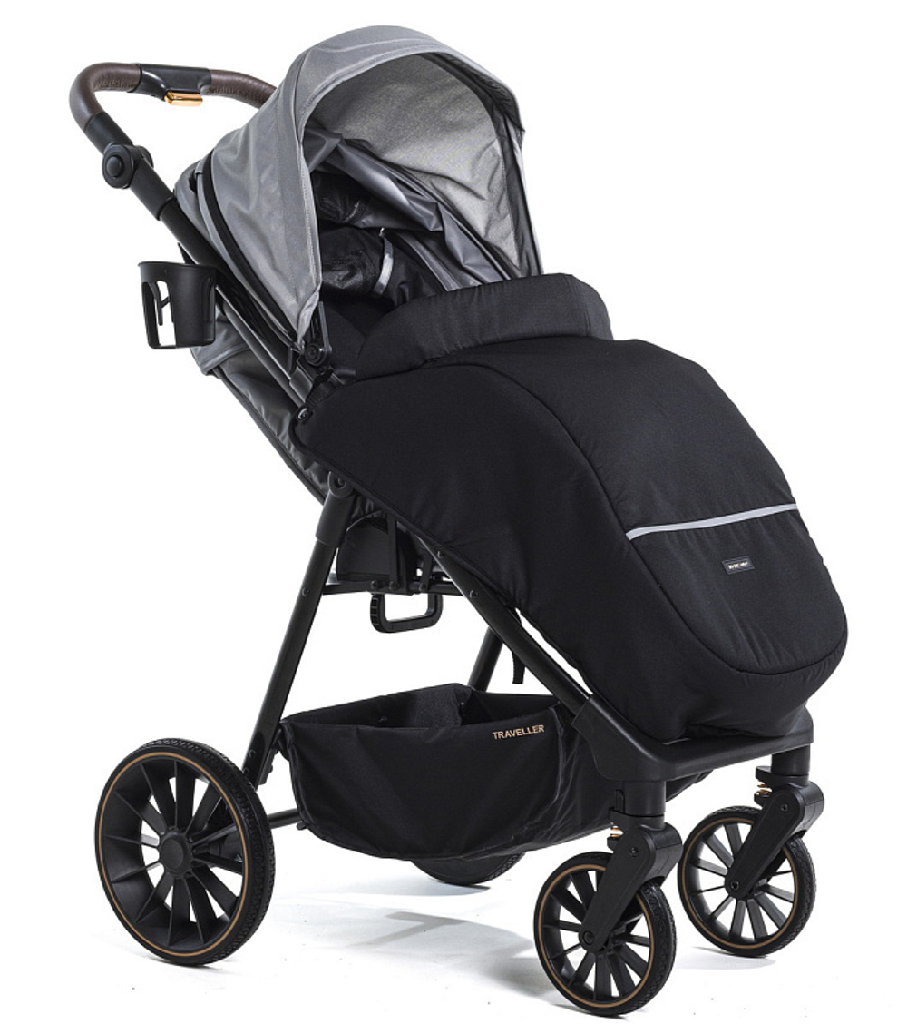 Прогулочная коляска Bebizaro Traveller BD211 (BZBE/03) Grey