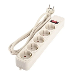 Удлинитель - сетевой фильтр REAL POWER 1,8м, 5р 16А, 3,5кВт