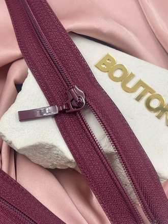 Молния витая Arta-F Тип 6 1 замок (021 бордовый)