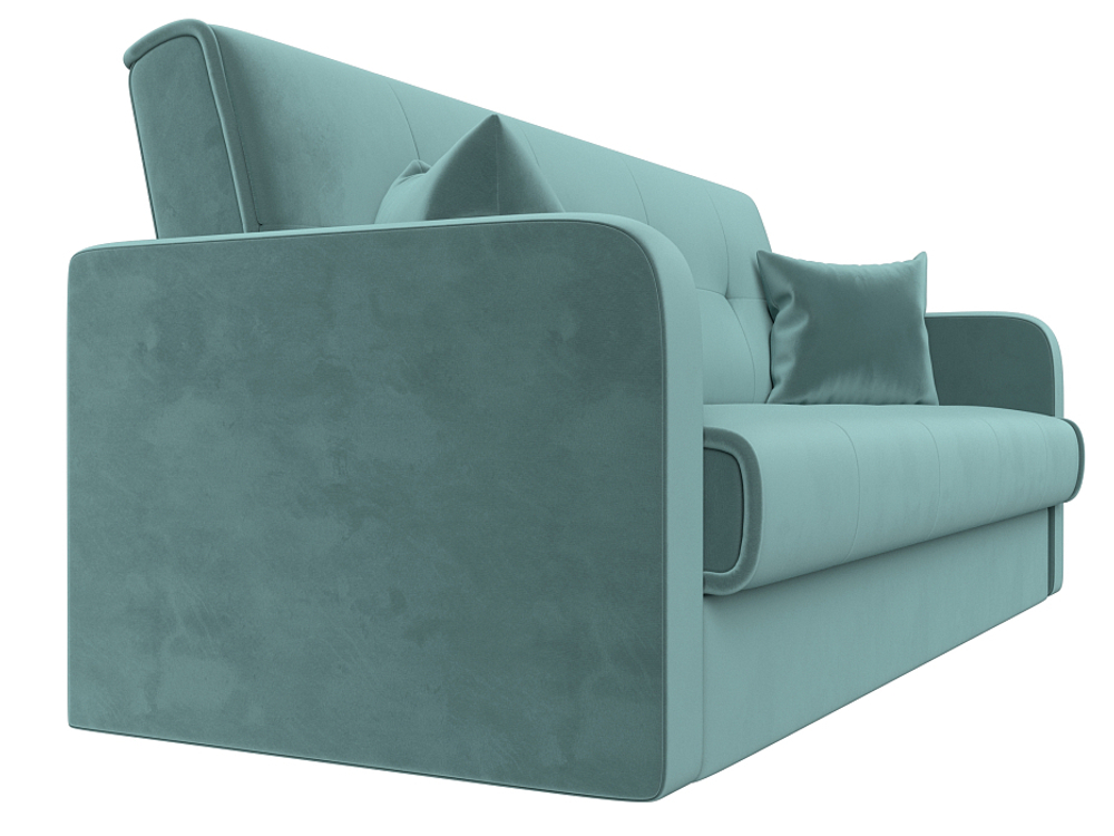 Диван-книжка Надежда, Бирюзовый, Велюр, 103071