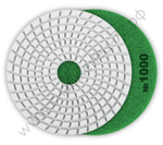 ЗУБР АГШК 125 мм, №1000, мокрое шлифование, Алмазный гибкий шлифовальный круг (29867-1000)