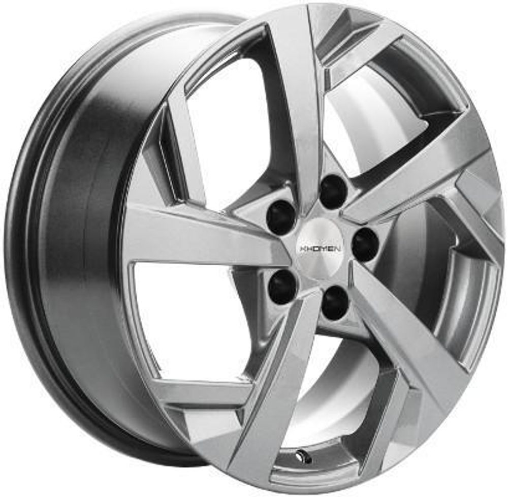 Khomen 1712 7x17 5x114.3 ET 39 Dia 60.1 (grey)