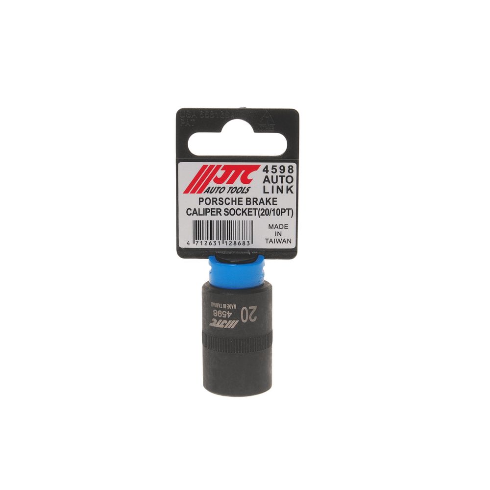 JTC-4598 головка для демонтажа суппортов 1/2" 20мм 10-ти гранная L=38мм (PORSCHE)