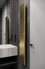 Полотенцесушитель электрический FLAT MATT GOLD