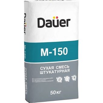 Смесь сухая штукатурная Dauer М-150 50 кг