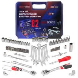 Набор инструментов 82пр. 1/4'', 3/8''(6гр.) YATAFORCE YF-4821-5DS