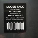 Bryan Ferry, Amelia Barratt / Loose Talk (Limited Edition)(Clear Vinyl)(LP)