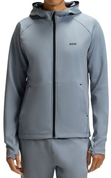 Мужская теннисная кофта BOSS Sicon Active - темно-серый