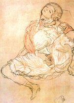 Gustav Klimt - эротическое искусство художника Густава Климта. 16+