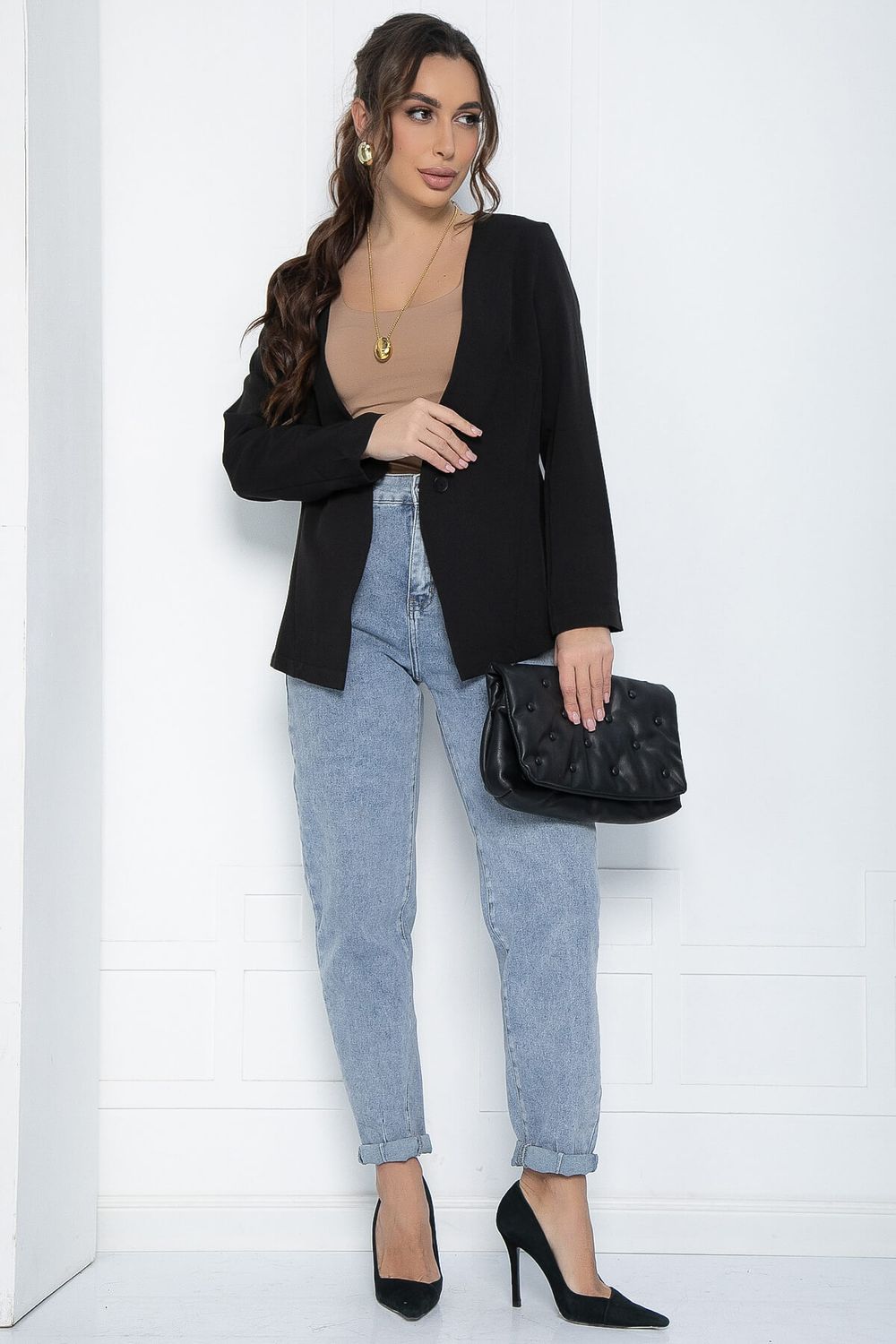 Пиджак Лэнди (черный) Б11896 LT Collection