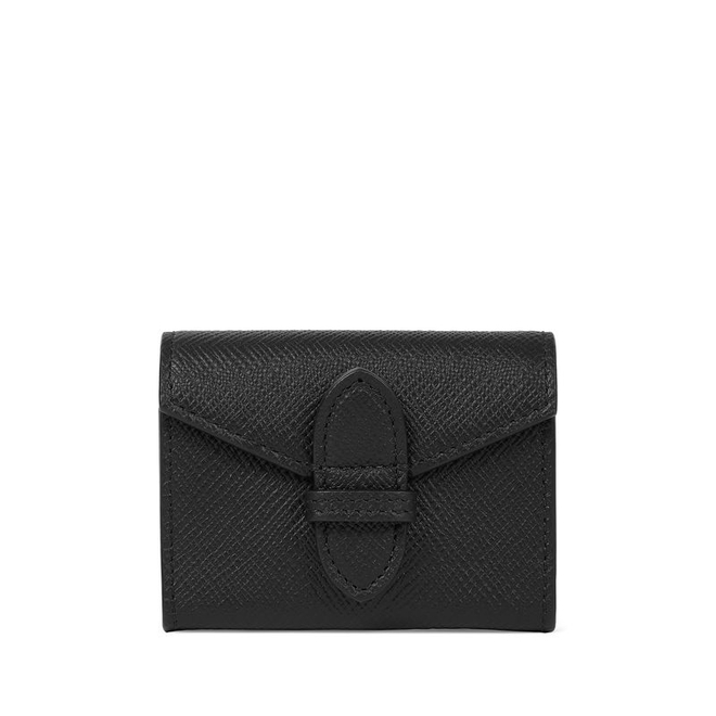 Smythson Чехол для игральных карт Single Playing Cards Case in Panama, Turquoise (бирюзовый / Turquoise)