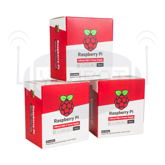 Оригинальный блок питания Raspberry Pi 4  (5V 3A)