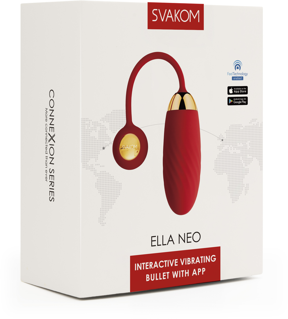 Интерактивная вибропуля Ella Neo