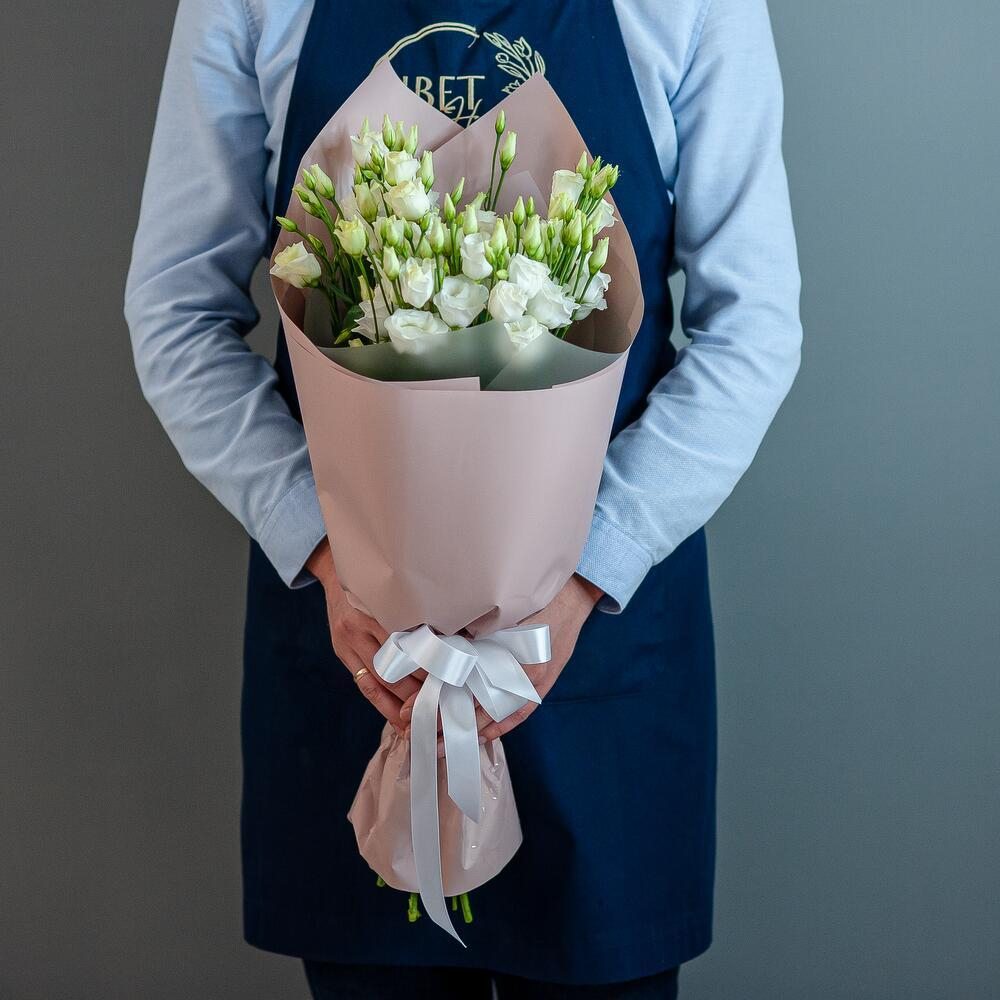 Букет лизиантусов Нежный