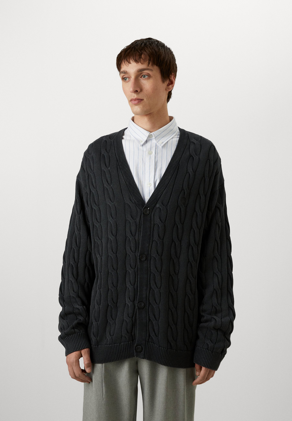 Carhartt WIP CARTER  - Кардиган - Чёрный