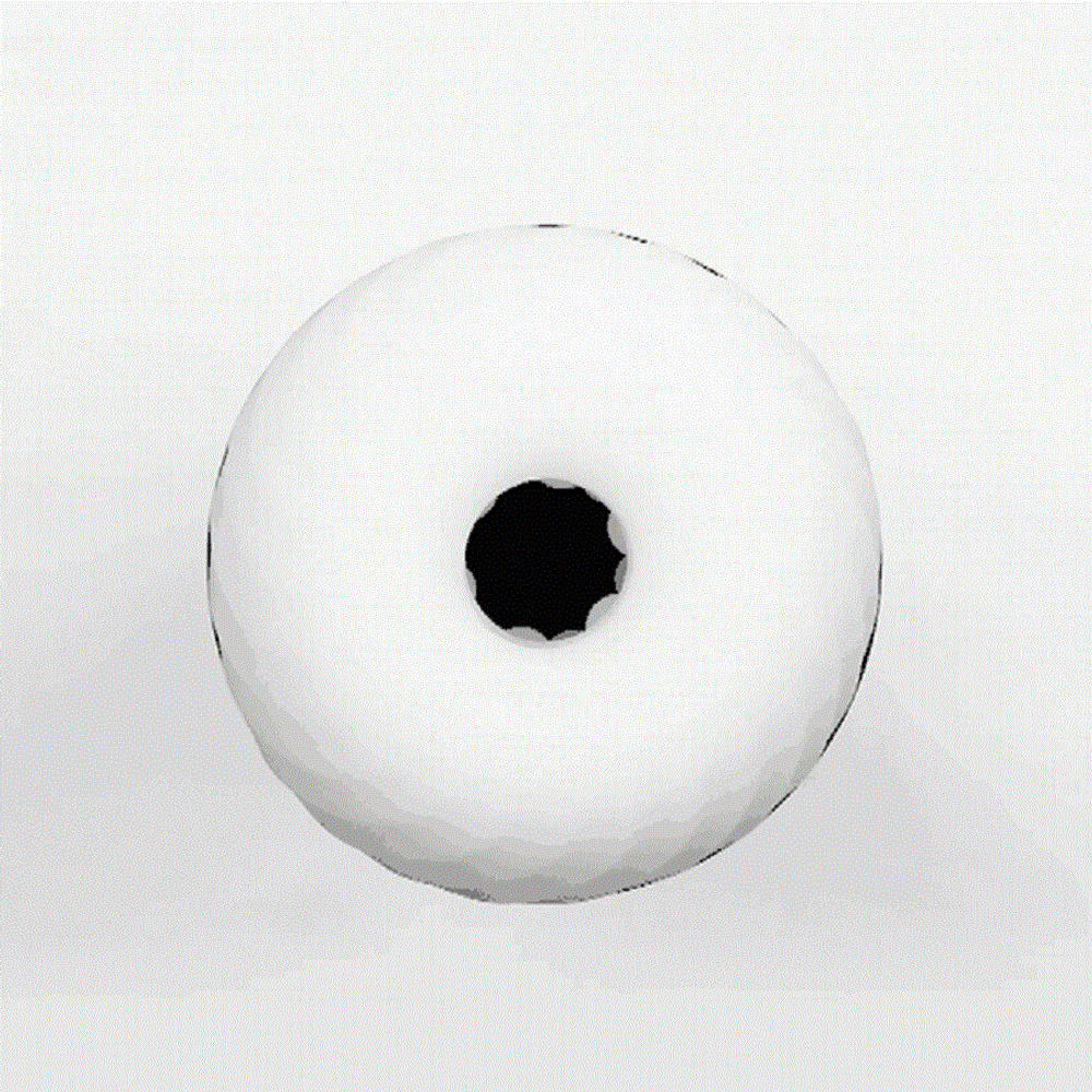 Мастурбатор Автоматический Sam Black чёрный 23.5 см