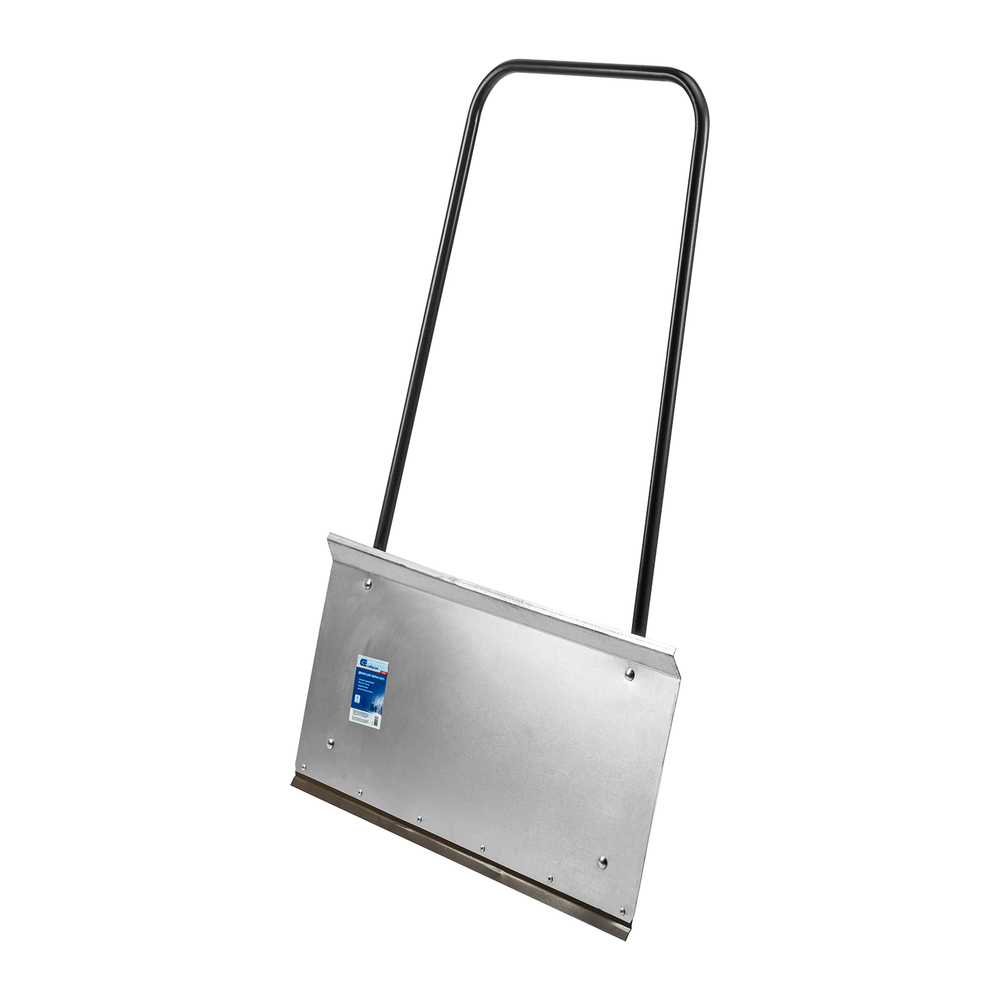 Движок для уборки снега, стальной, оцинкованный, 750 х 410 х 1100 мм, стальная рукоятка, Сибртех