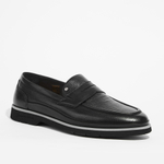 Кожаные туфли Giampieronicola 44702A черные