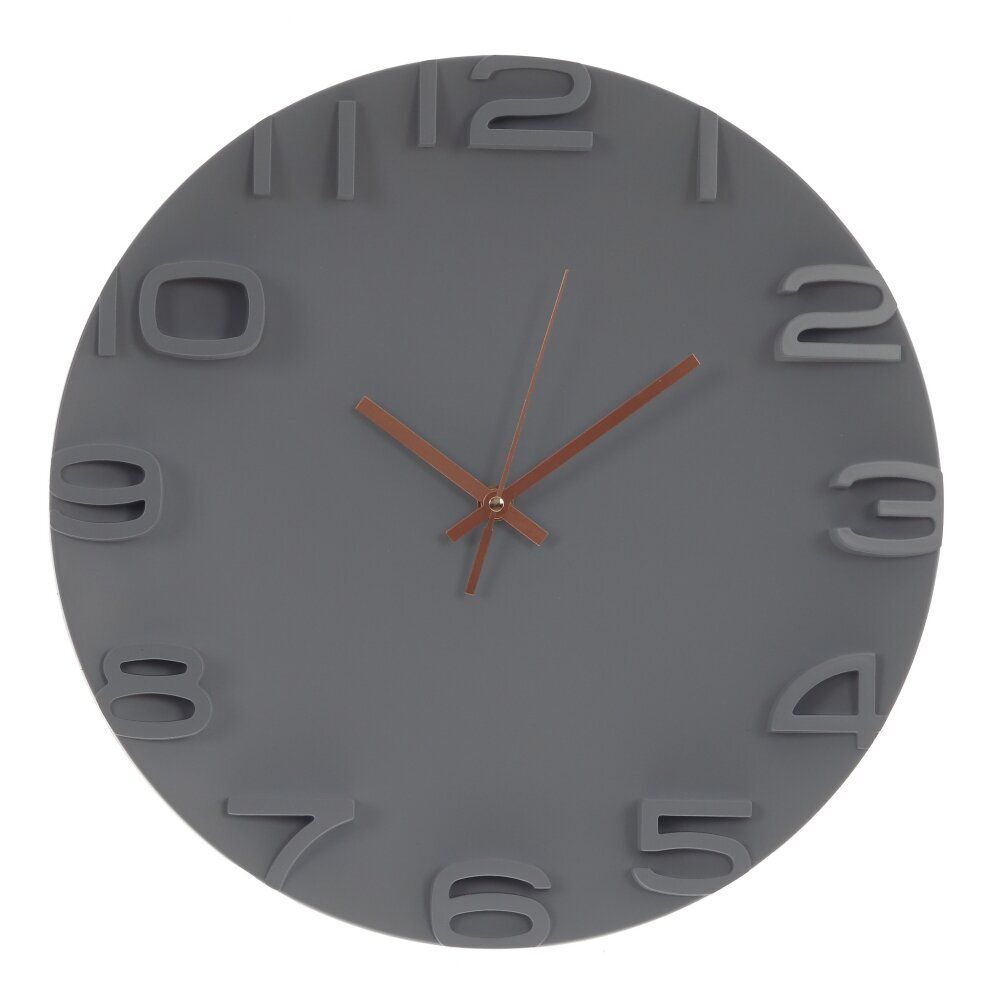 GAEM Часы настенные декоративные, L34 W4,5 H34 см, (1xАА не прилаг.)