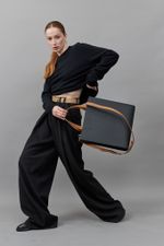 БРЮКИ «SELFMADE» ЧЕРНЫЙ длина 117 см