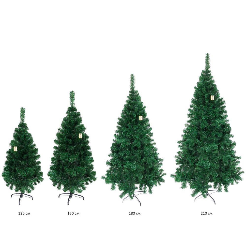 Ёлка «Пушистые лапки» 120 см, ПВХ (200 веток)