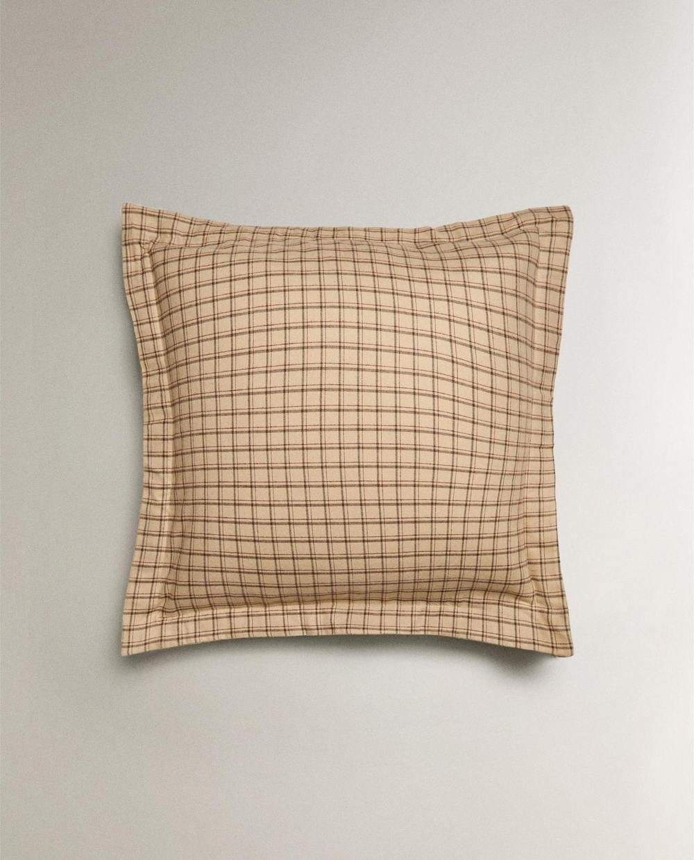 Zara Home - Клетчатая фланелевая наволочка 80x80 см