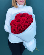Роза красная Эквадор,11 штук(00079)