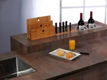 Встраиваемый кухонный блок для столешницы Reginox Manhattan 100, 1 м, нержавеющая сталь