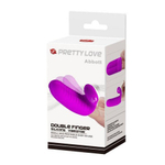 Насадка на палец с вибропулей Abbot purple