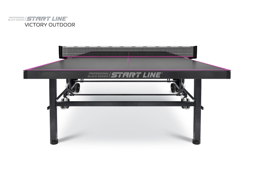 Стол теннисный VICTORY 6 Всепогодный Black
