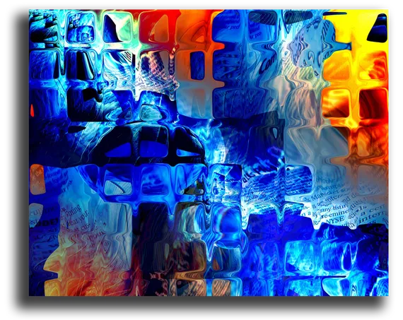 Постер "Абстрактное стекло"