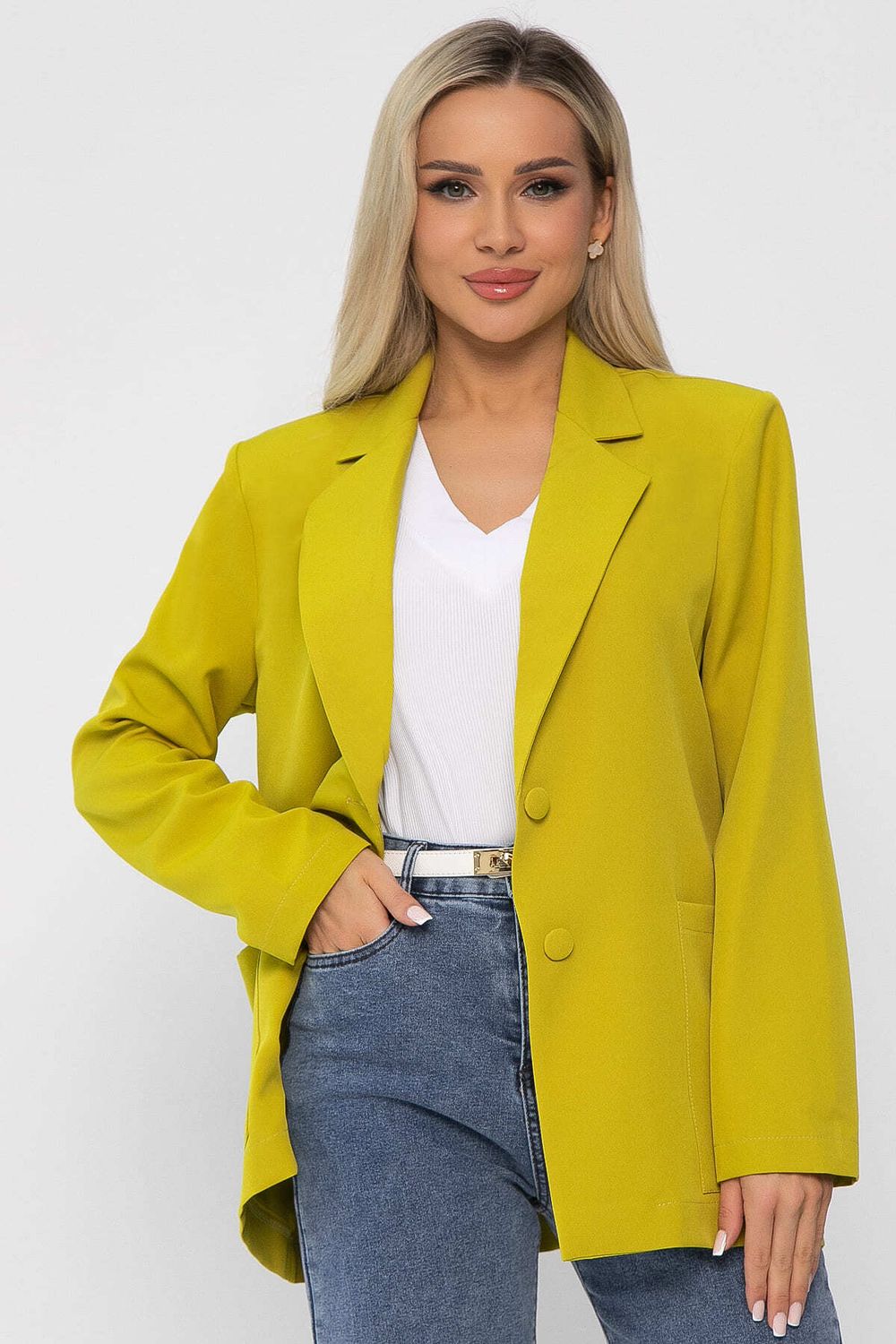 Жакет Нэри (горчица) Б13691-33М LT Collection