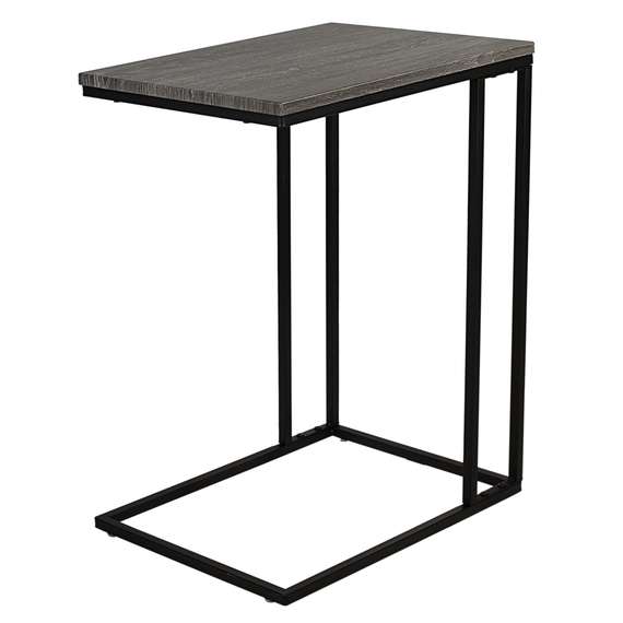 Стол придиванный BeautyStyle 30 дуб шоле графит/черный