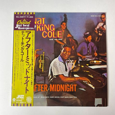 Винтажная виниловая пластинка LP Nat King Cole And His Trio After Midnight (Japan 1977) (Obi)