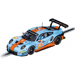 Carrera DIGITAL 124 - Porsche 911 RSR &quot;Gulf Racing, Майк Уэйнрайт, № 86&quot;, Сильверстоун 2018 23931