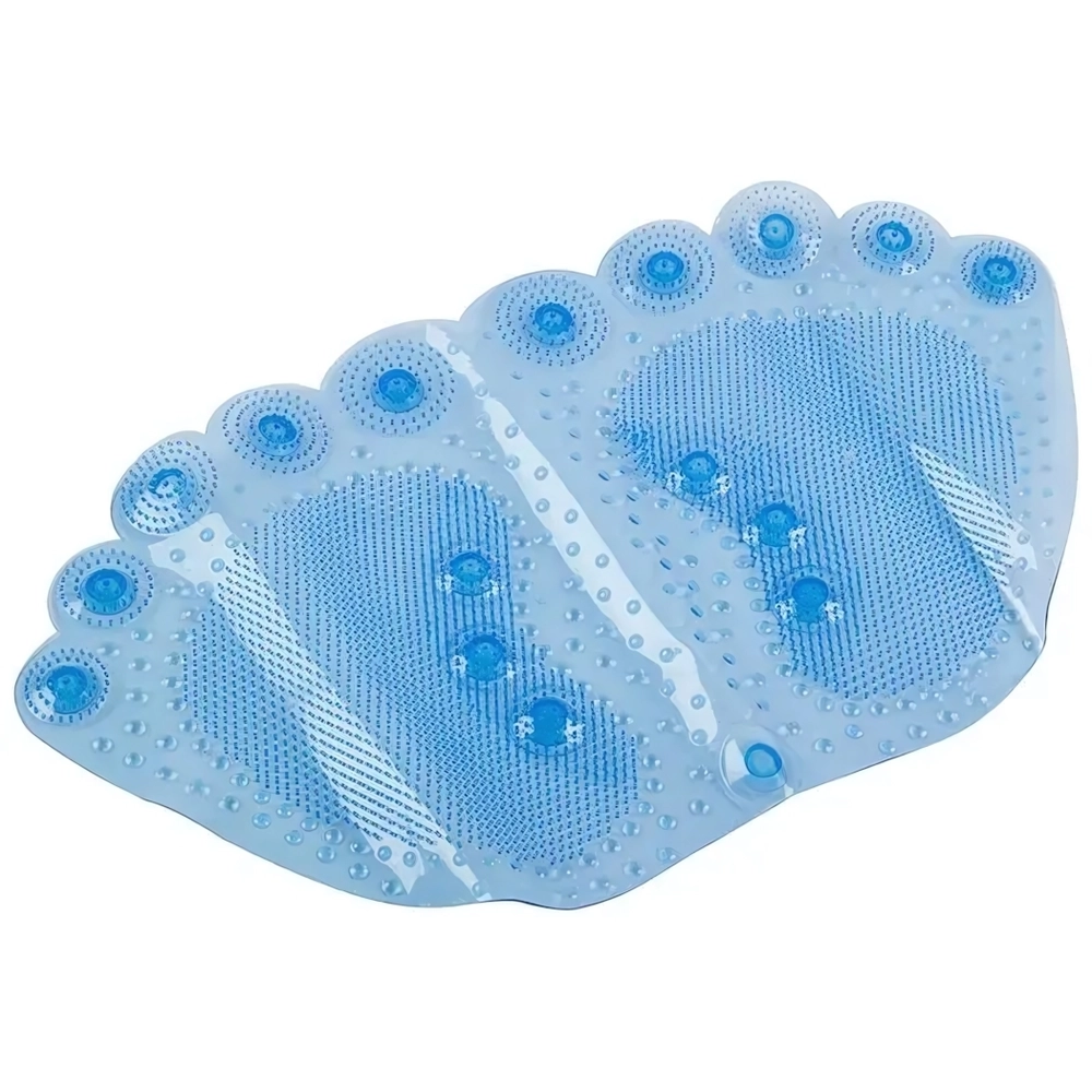 Коврик ПВХ для ванной Следы