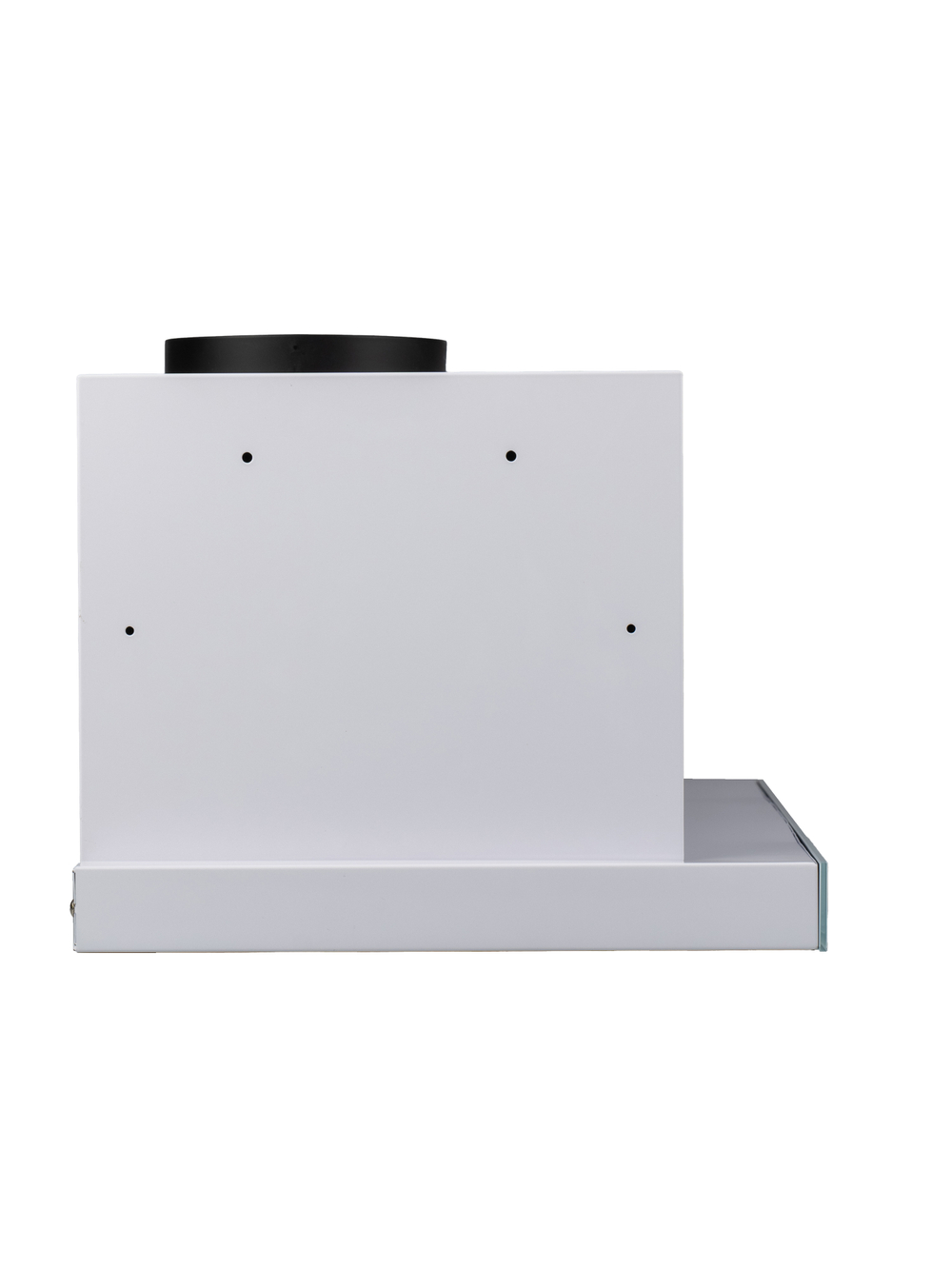 Вытяжка кухонная MACBI Perfa-60G-baf (WHITE) белый, D150мм, 1200м3/ч, полновстраиваемая, мотор 230Ватт, стекло 60см, сенсорное управление + управление жестами