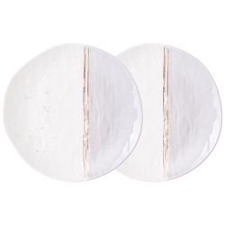 НАБОР ТАРЕЛОК ЗАКУСОЧНЫХ LEFARD "GREY" 2 ШТ. 20,5 СМ (КОР=24НАБ.)