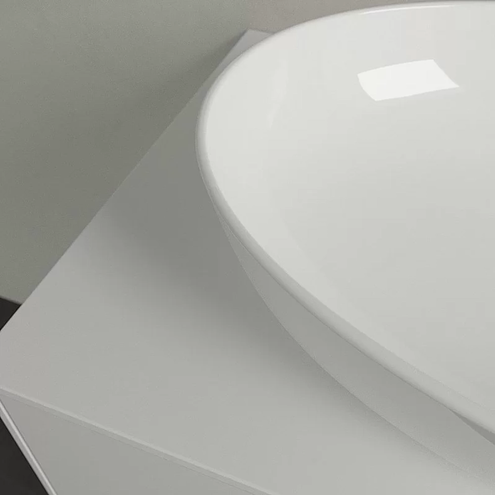 Раковина накладная Villeroy&Boch Artis 61 41986101 альпийский белый