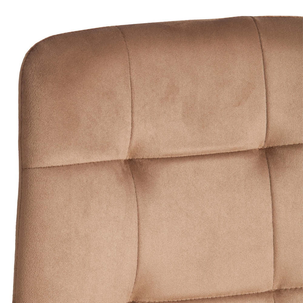 Стул CHILLY (mod. JSC-220) Велюр/металл , 44,5х52,5х88 см, Brown (коричневый) HLR11 / орех