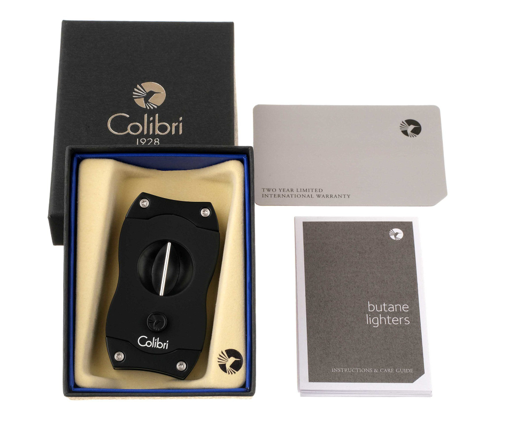 Гильотина Colibri V-cut, черная