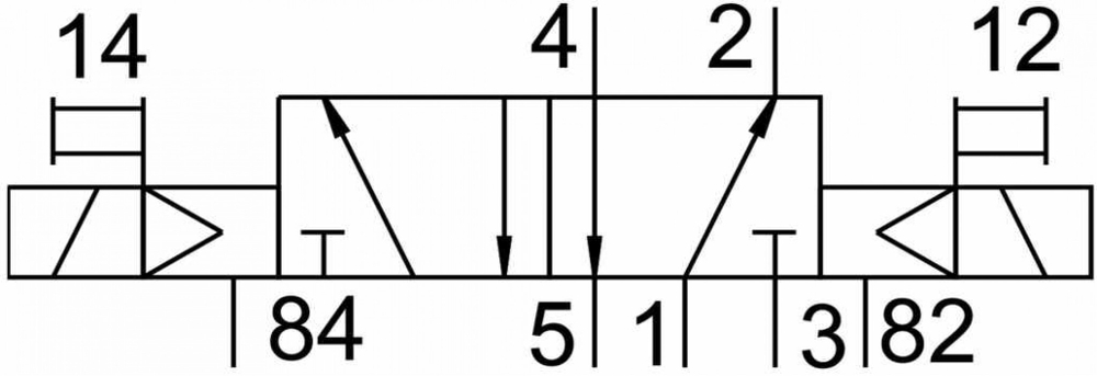 JMEBH-5/2-1/8-B-110AC Распределитель с электроуправлением
