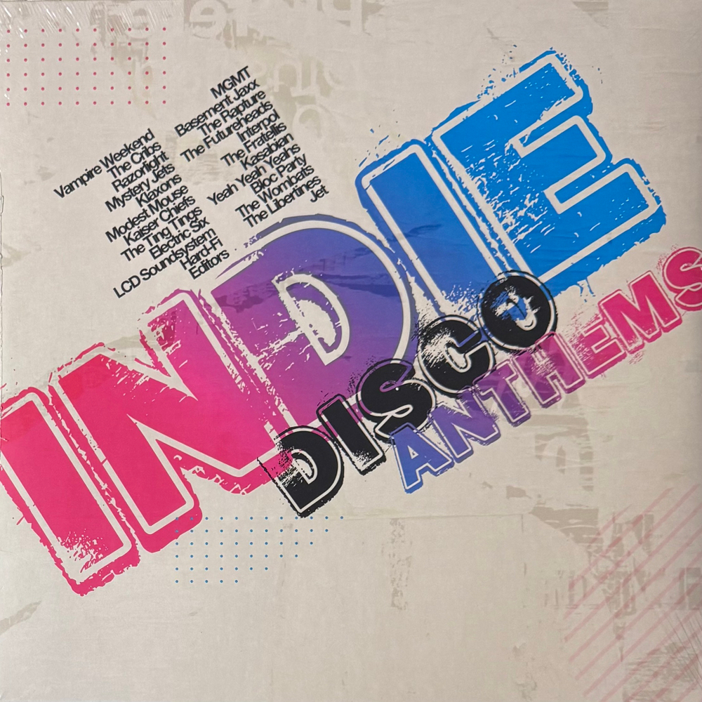 Сборник Indie Disco Anthems 2LP (Англия 2023г.)