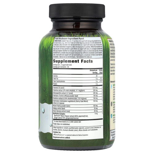 Irwin Naturals, Yohimbe-Plus®, максимальное улучшение, 100 желатиновых капсул