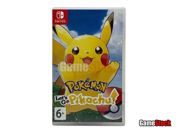Pokemon: Let's Go Pikachu! (Nintendo Switch, Английская версия, Б/У)