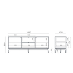 Тумба под ТВ TIMELESS TL069
