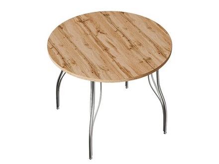 Стол обеденный круглый TLC-2.2 (ОС-12) Wotan Oak 2S 742*900*900