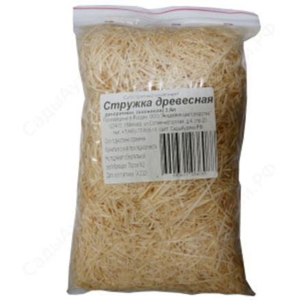 Стружка древесная декоративная (сосна) 2,5л (8)