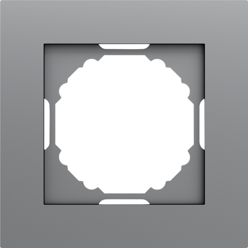 Рамка 1-я, матовый серый, серия A07